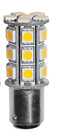 Лампа светодиодная с цоколем BA15D, 12/24В, 3,6 Вт Osculati 14.443.12