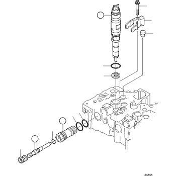 Уплотнительная шайба VOLVO PENTA