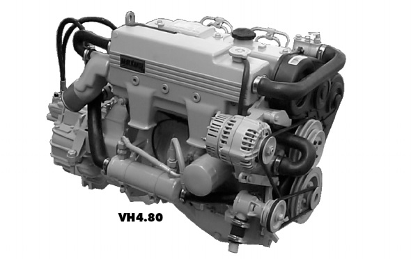 Двигатель VH4.80 VETUS