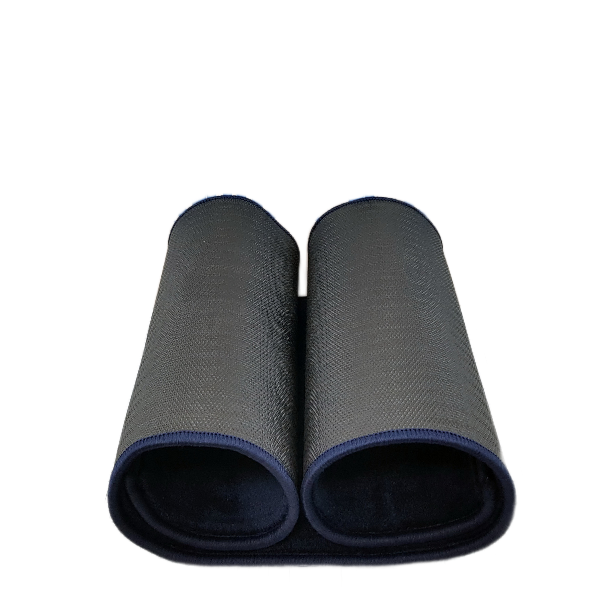 Коврик прямоугольный нескользящий с якорным рисунком Mace Protecq Newwave 1500х450мм тёмно-синий