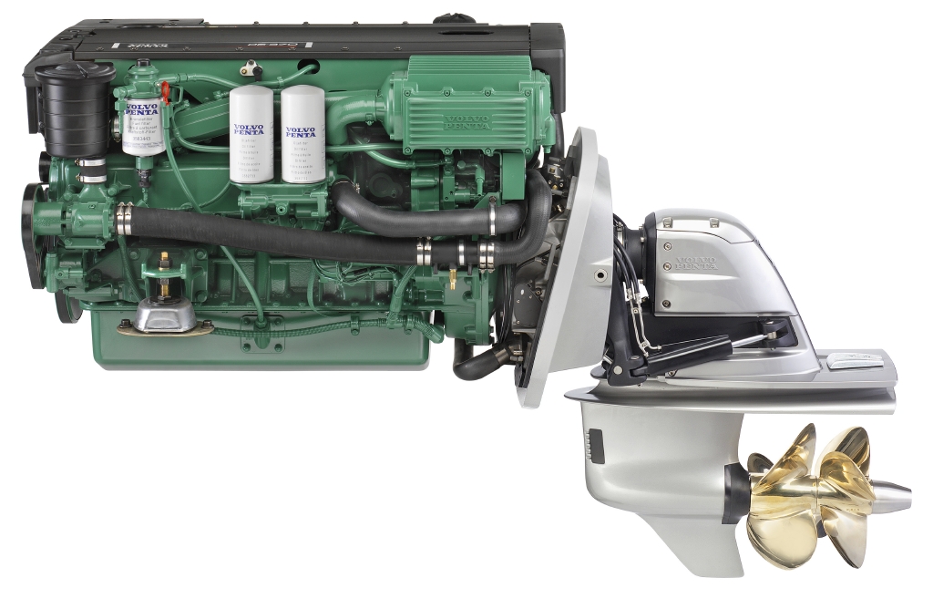 Двигатель D6-370 VOLVO PENTA