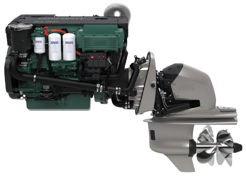 Двигатель D4-320DPI VOLVO PENTA