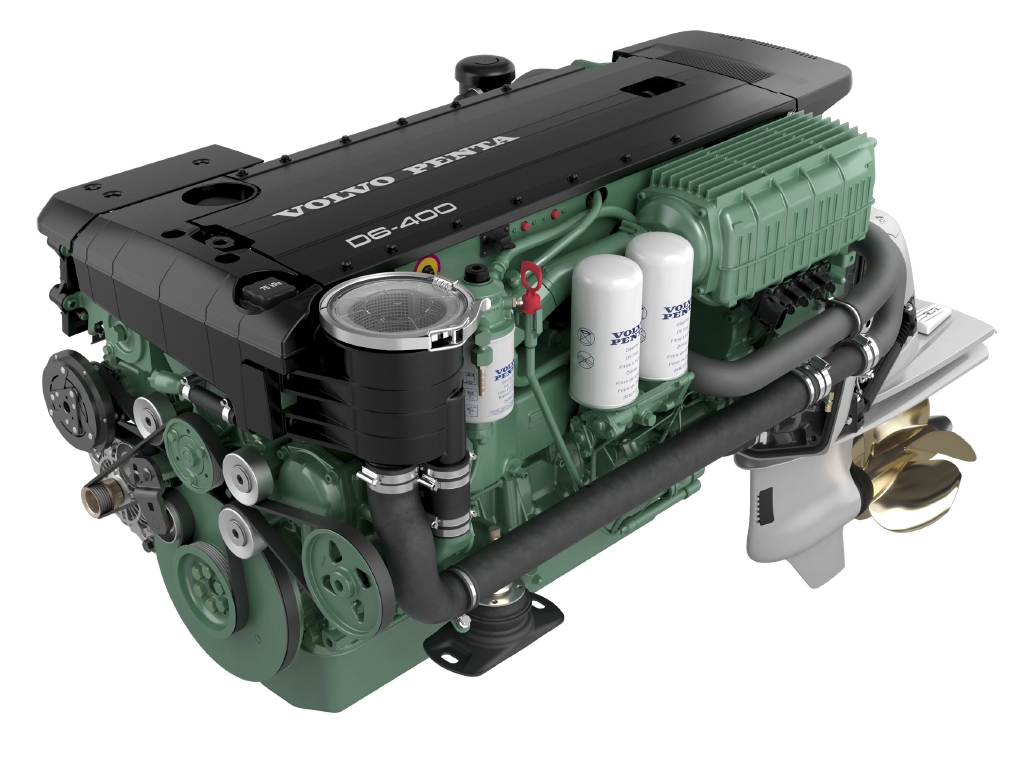 Двигатель D6-400 VOLVO PENTA