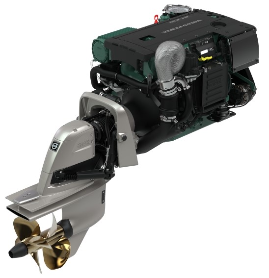Двигатель D4-150 / DPH VOLVO PENTA