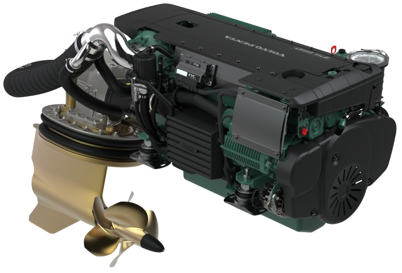 Двигатель D6-IPS600 VOLVO PENTA