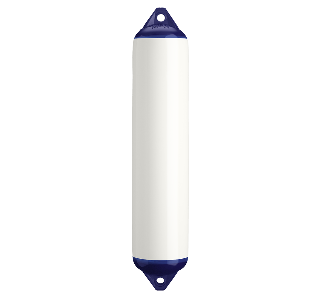 Кранец Polyform US F4 белый с синим рымом 216х1029