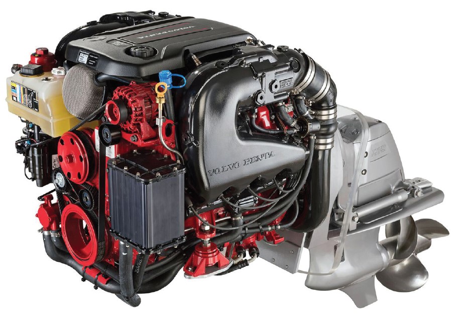 Двигатель V8-350-CE/OX VOLVO PENTA (бензиновый мотор)