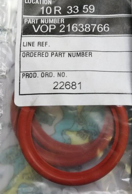 Уплотнительное кольцо VOLVO PENTA