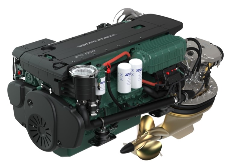 Двигатель D6-IPS450 VOLVO PENTA